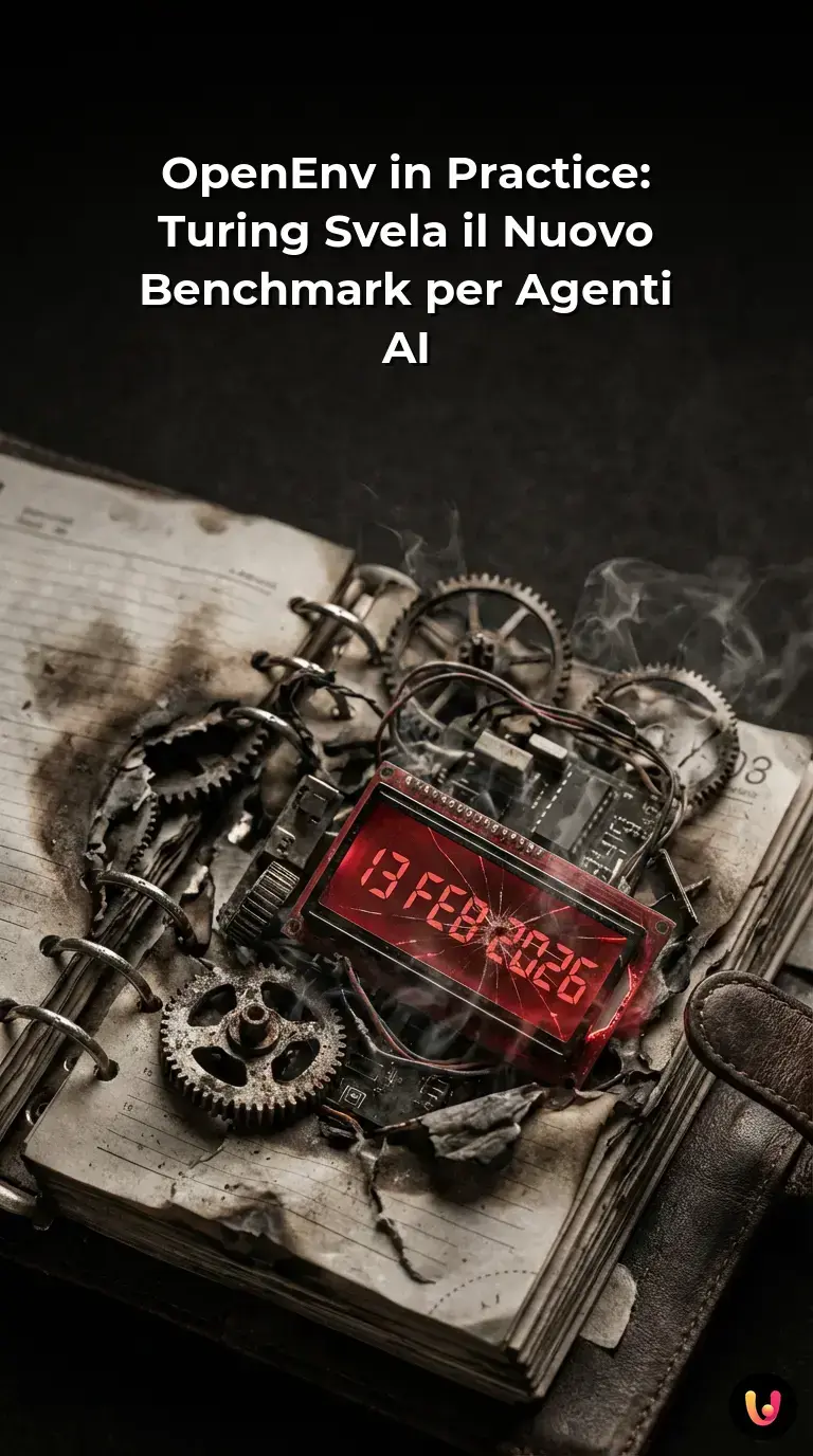 Rappresentazione digitale astratta di un agente AI che elabora dati complessi