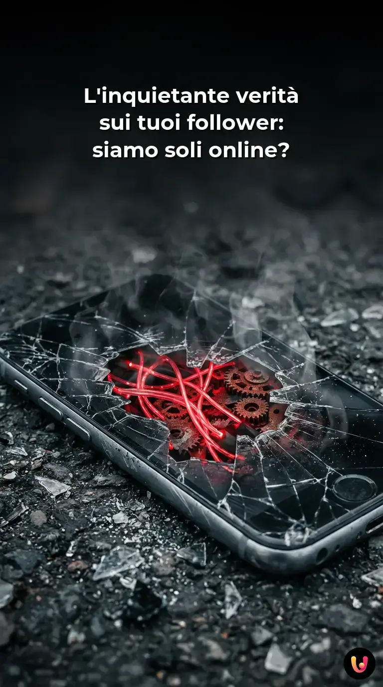 Silhouette umana osserva una rete di connessioni digitali luminose e artificiali.