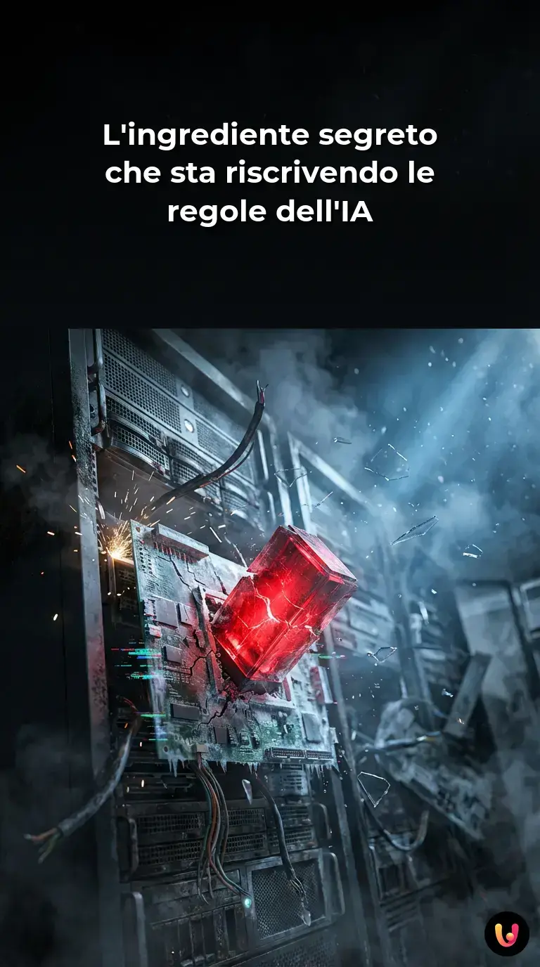 Rappresentazione digitale del data poisoning che corrompe una rete neurale artificiale