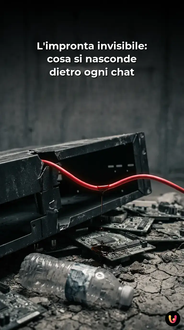 Corridoio di server in un data center illuminato da luci led blu