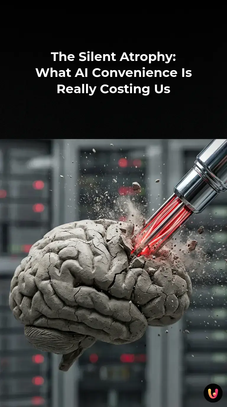 Human silhouette with fading brain connections facing a digital interface