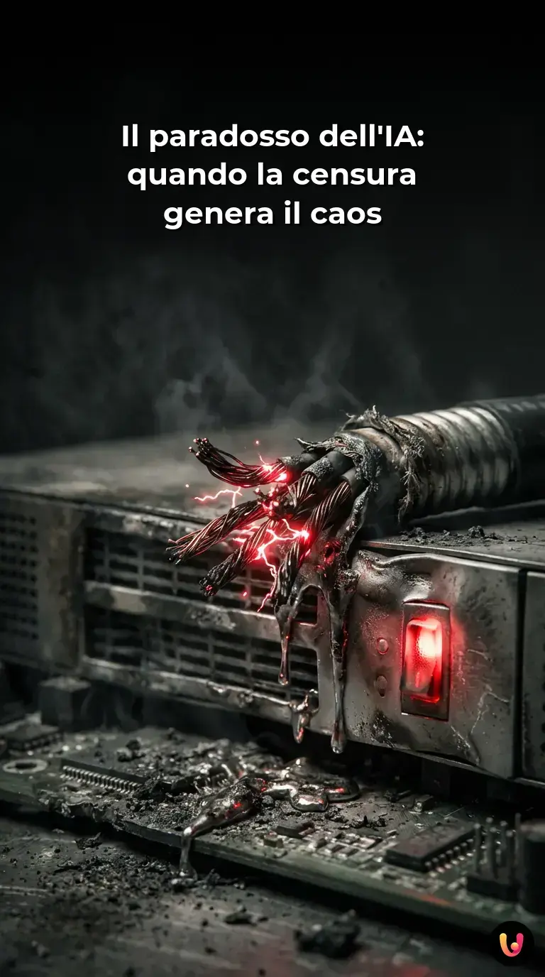 Il paradosso dell'IA: quando la censura genera il caos