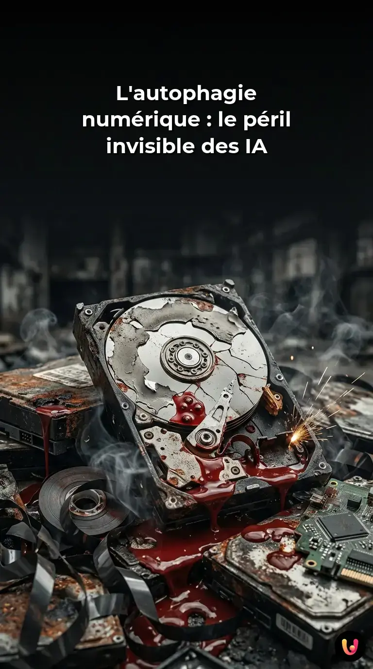 Visualisation abstraite d'un r&eacute;seau de neurones num&eacute;riques en d&eacute;composition progressive.