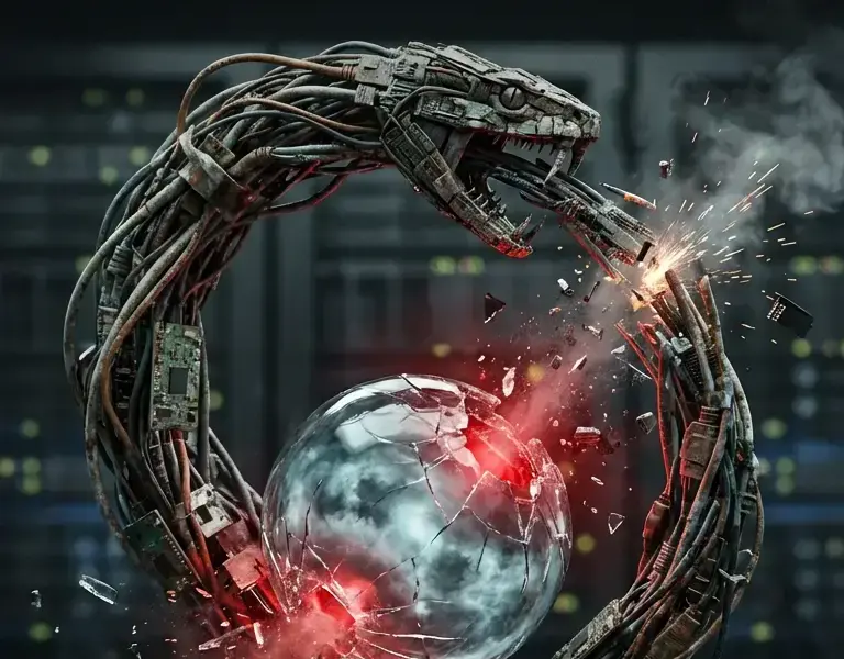 Pinterest: Das Ouroboros-Paradoxon: Wenn die digitale Unendlichkeit schrumpft