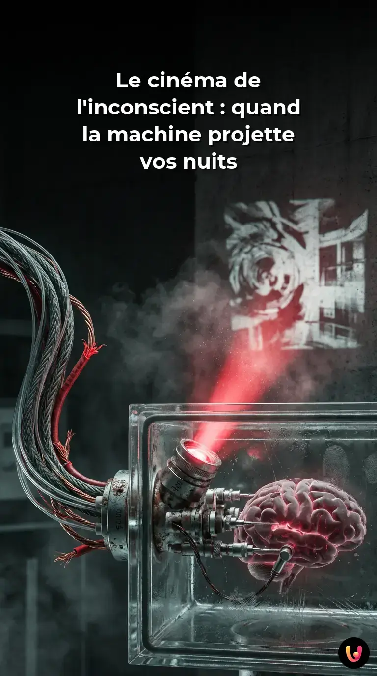 Visualisation d'un cerveau humain générant des images numériques via l'IA.