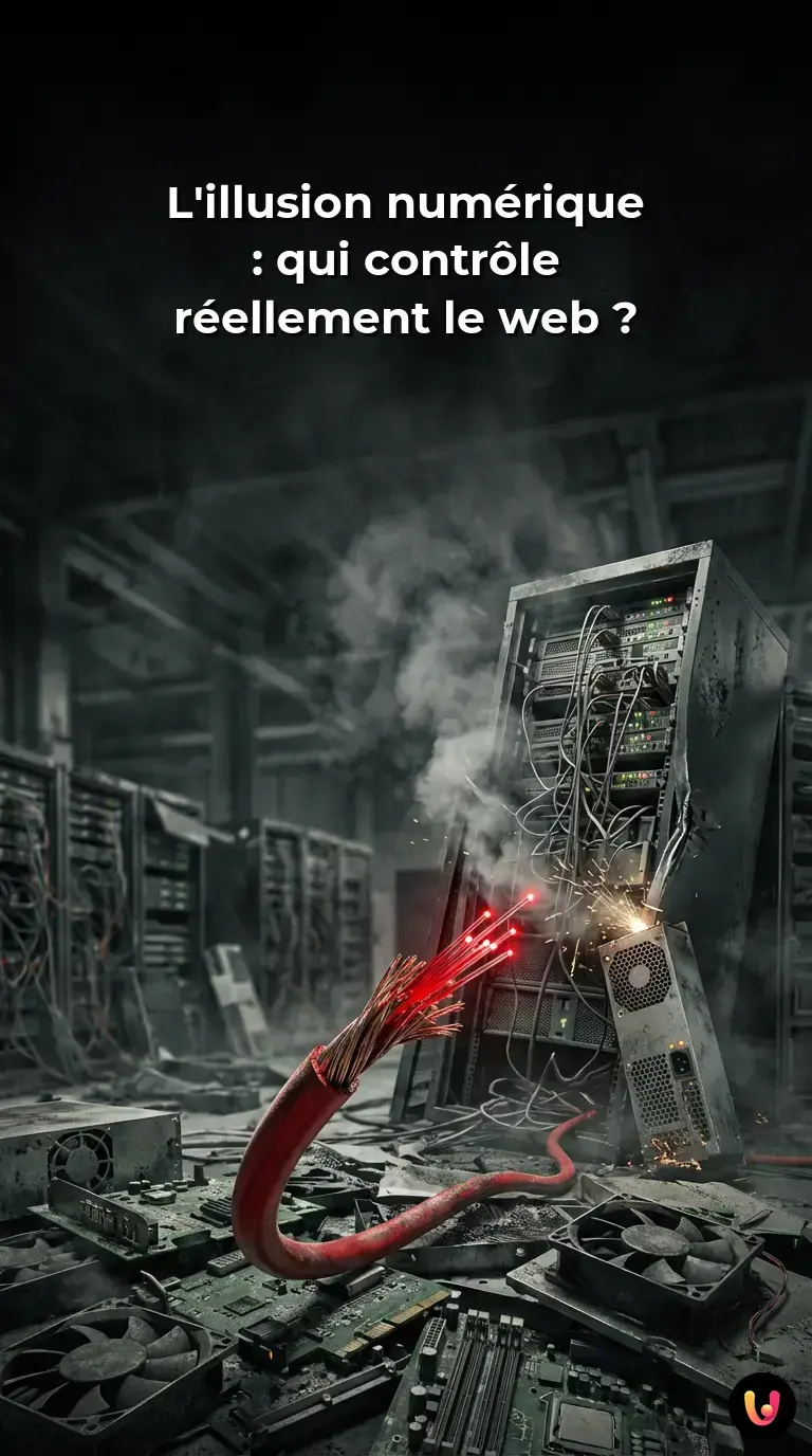 Silhouette humaine face à un réseau numérique complexe généré par l'IA