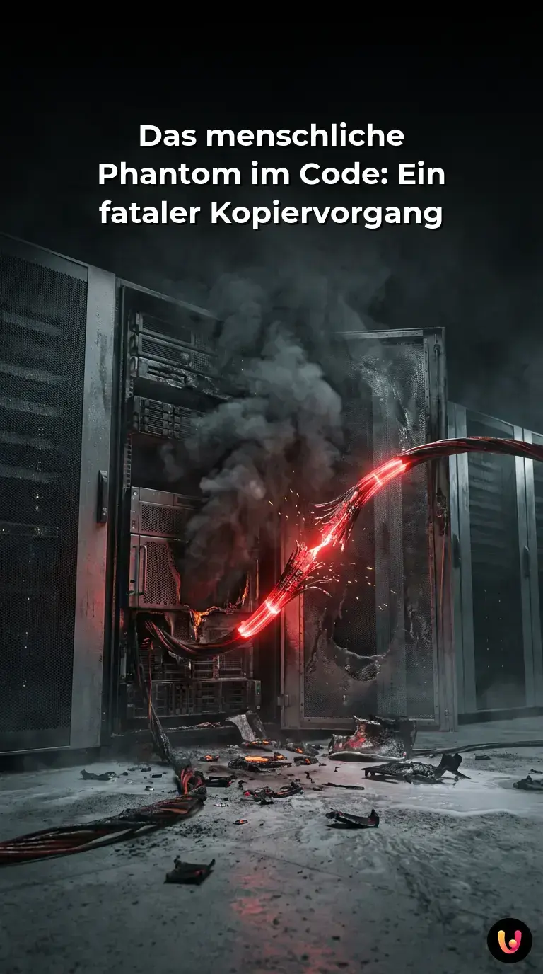 Digitales Gehirn aus Codefragmenten symbolisiert KI-Konfabulation