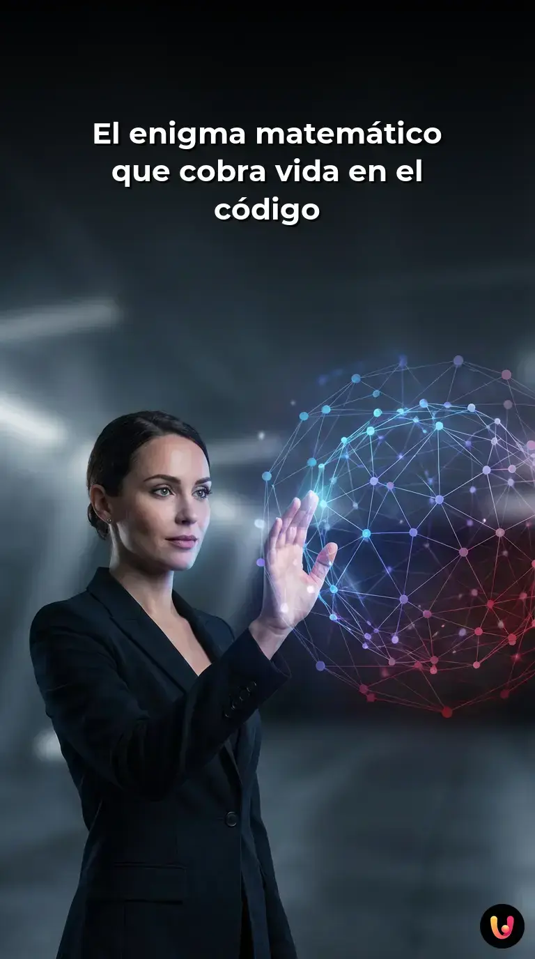 Visualizaci&oacute;n digital abstracta de una red neuronal profunda y datos complejos.