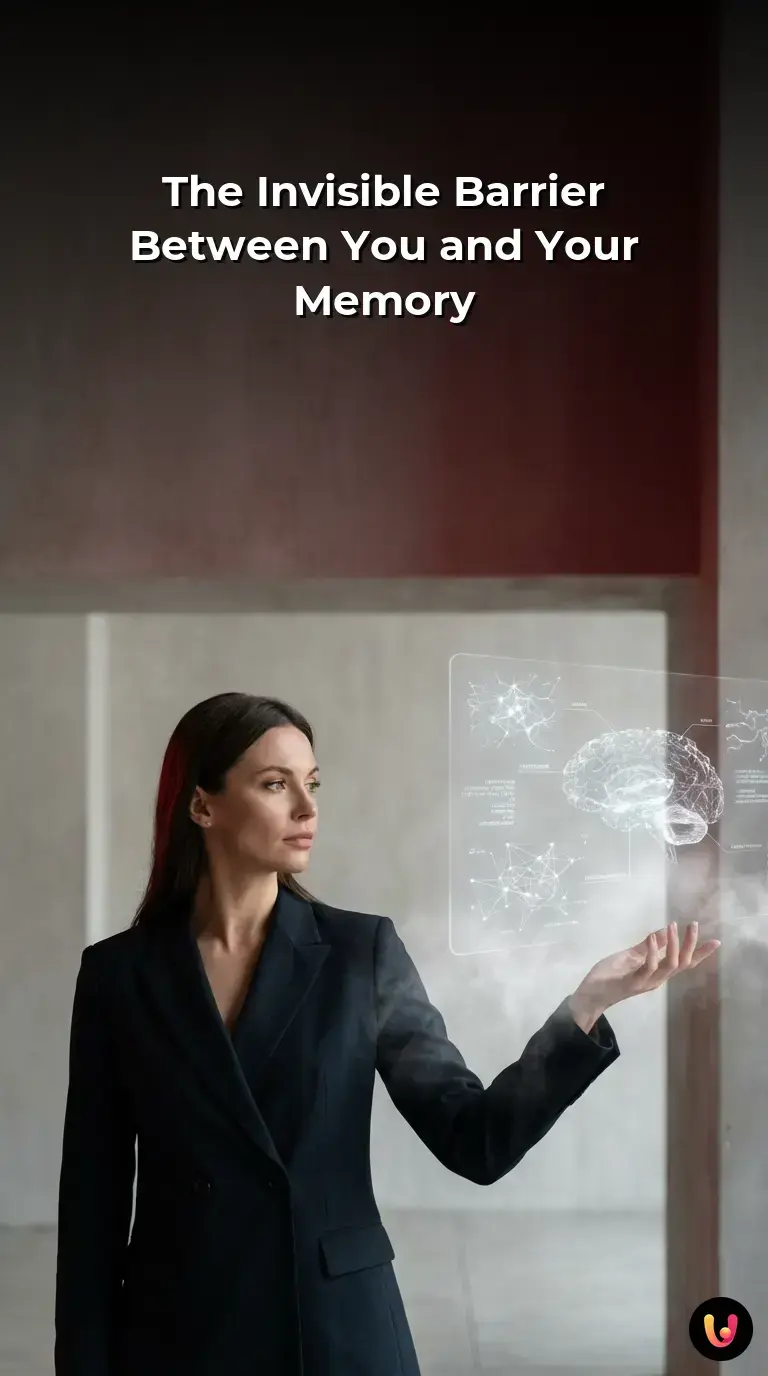 Silhouette of a human head with fading digital neural connections.