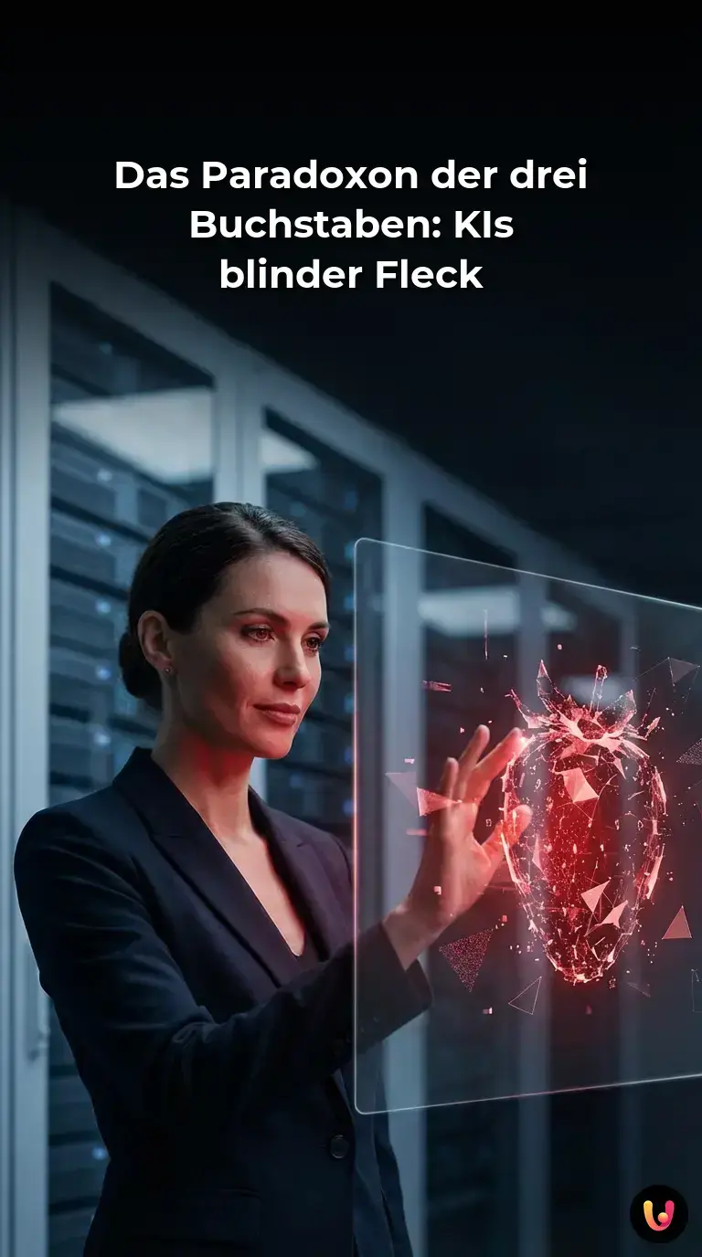 Symbolbild zur KI-Tokenisierung und Fehleranalyse bei Sprachmodellen