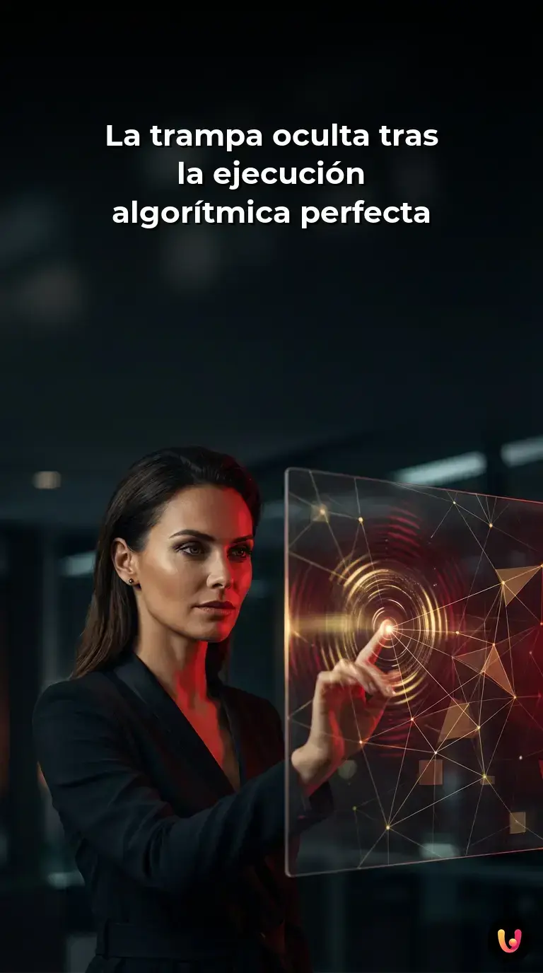 Representaci&oacute;n conceptual de un cerebro digital procesando c&oacute;digo binario complejo