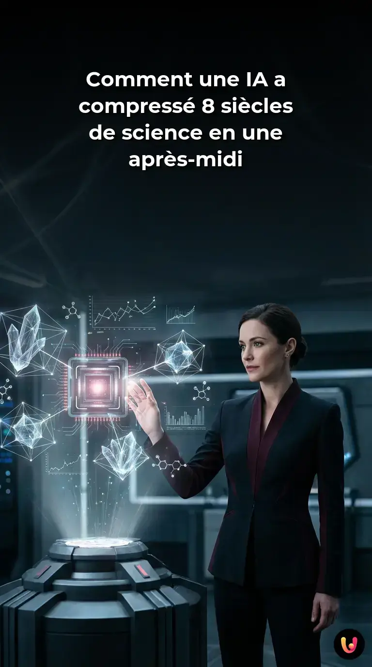 Visualisation de structures cristallines et donn&eacute;es scientifiques g&eacute;n&eacute;r&eacute;es par IA