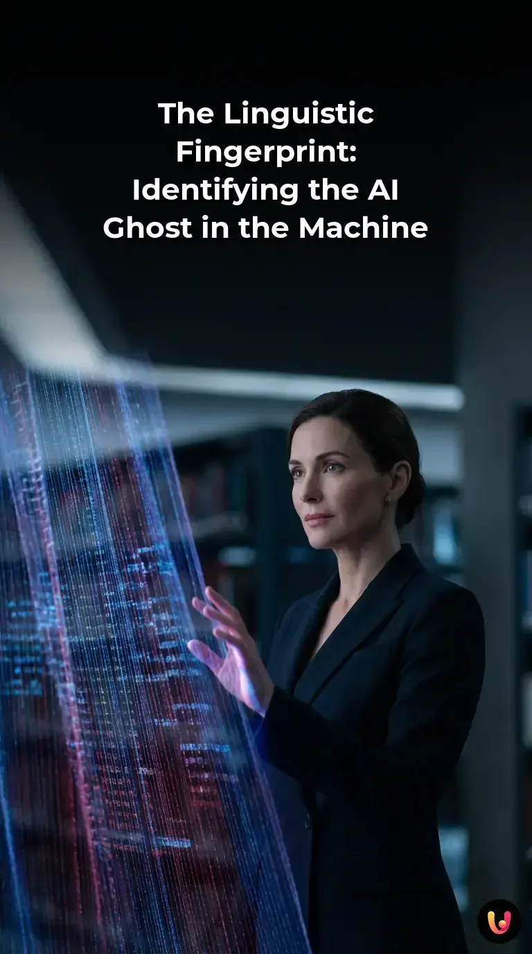 Digital threads weave the word tapestry into a glowing neural network structure.