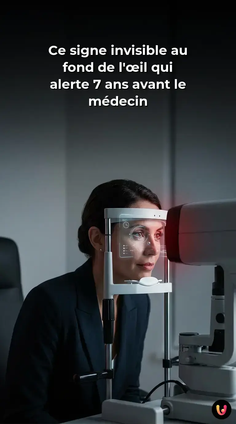 Gros plan sur un œil humain analysé par un faisceau lumineux numérique