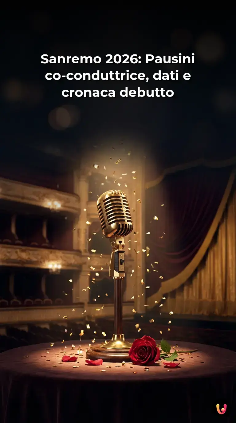 Laura Pausini elegante sul palco del Festival di Sanremo 2026