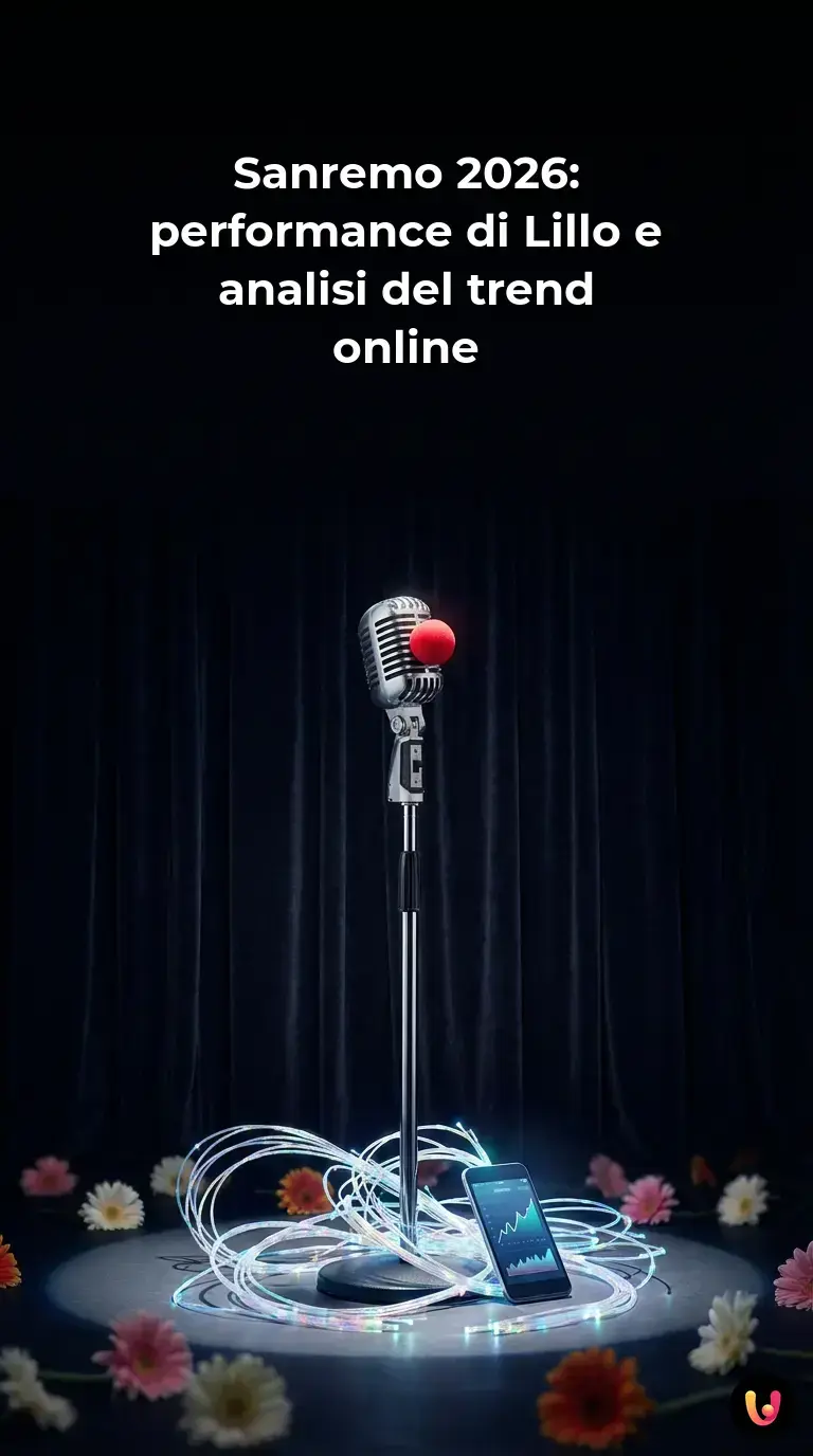 Sanremo 2026: performance di Lillo e analisi del trend online