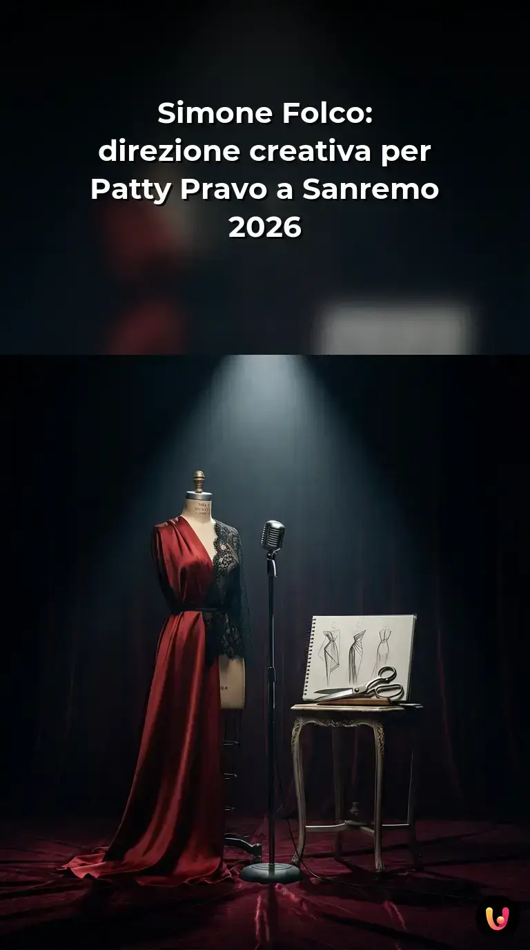Simone Folco e Patty Pravo insieme al Festival di Sanremo 2026
