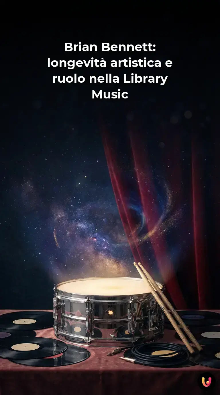 Brian Bennett leggendario batterista e compositore di library music