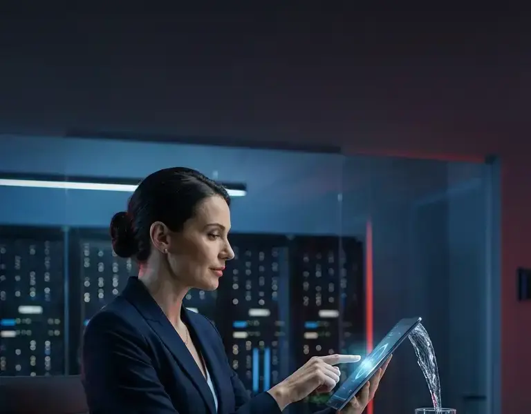 Pinterest: El rastro h&uacute;medo de tus prompts: el secreto l&iacute;quido tras la pantalla