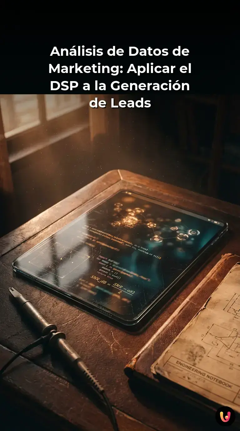 Visualización de ondas digitales que separa leads útiles del ruido de datos.