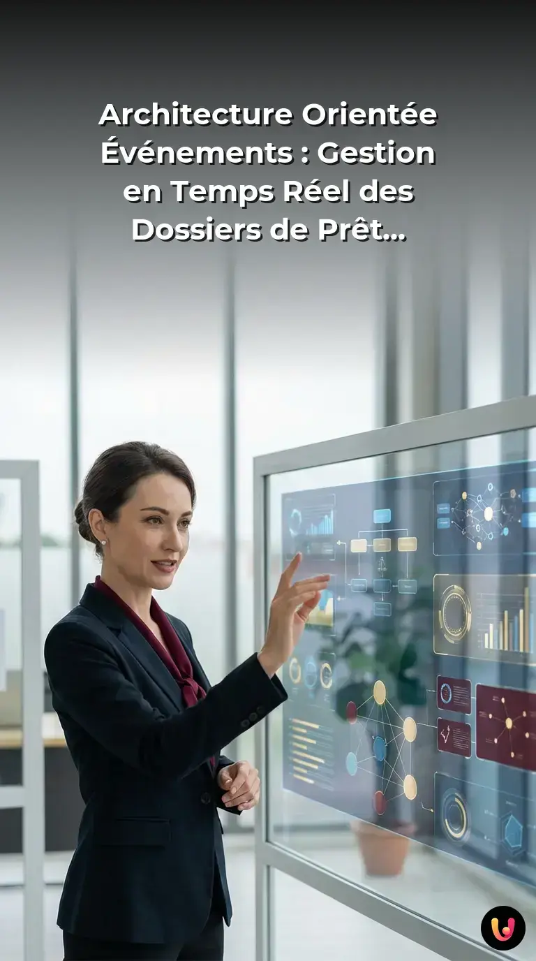 Diagramme de flux de donn&eacute;es pour pr&ecirc;t immobilier en temps r&eacute;el