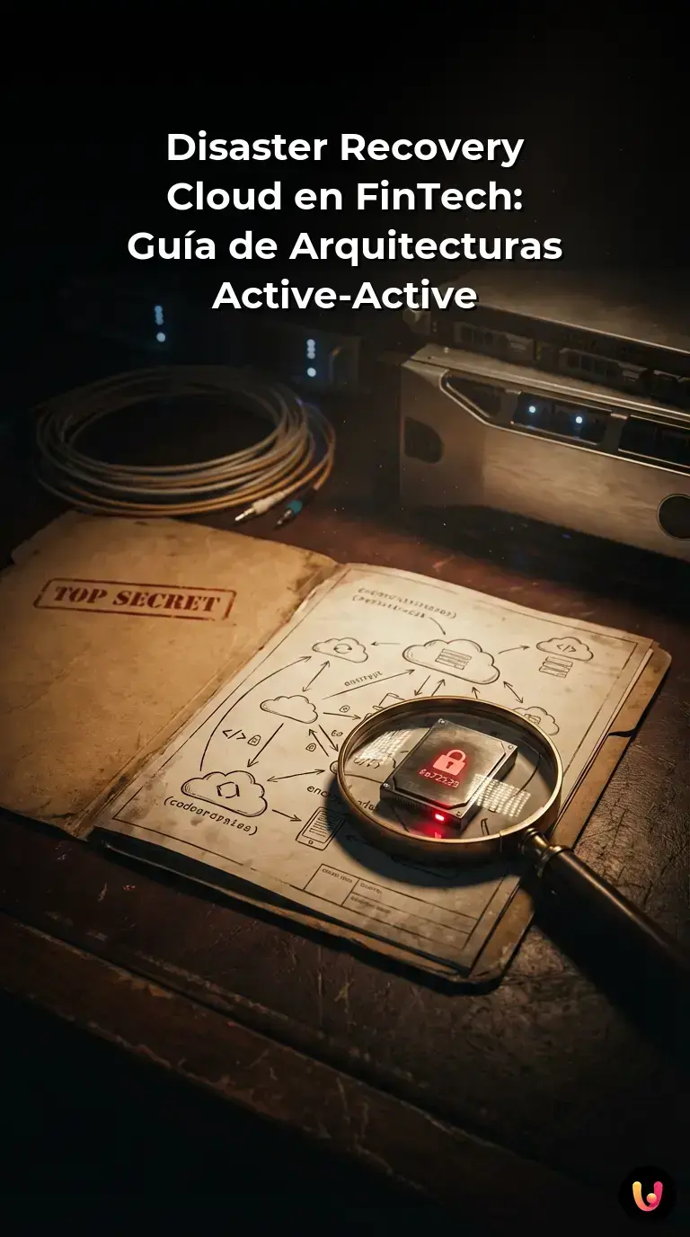 Esquema de arquitectura cloud Active-Active para continuidad en FinTech