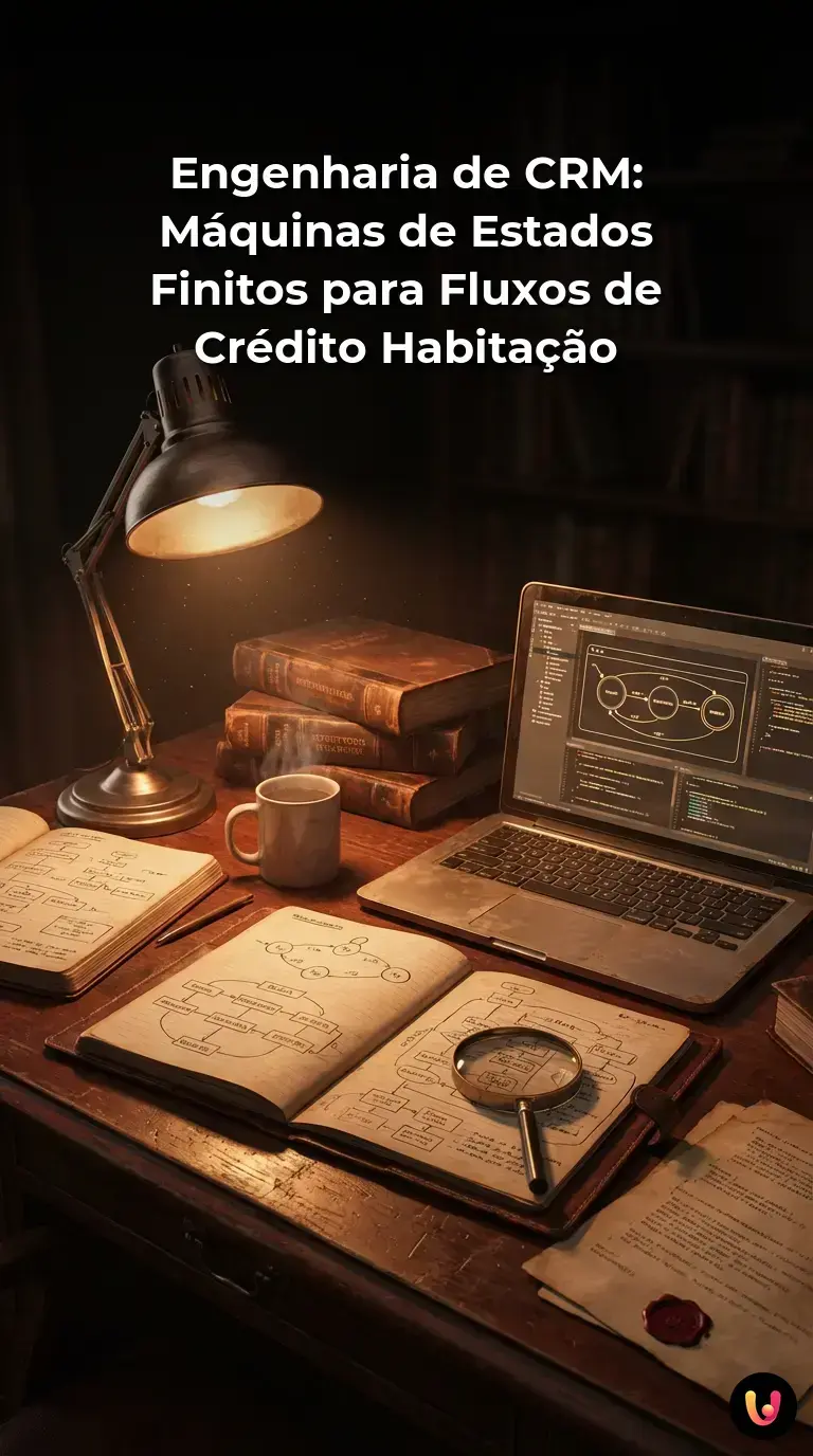 Diagrama de Máquina de Estados Finitos para crédito habitação.