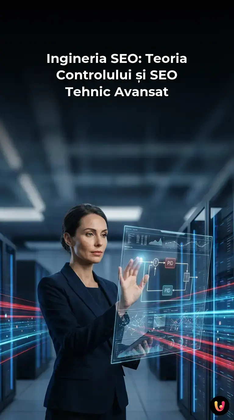 Diagramă tehnică reprezentând algoritmul Google ca sistem dinamic