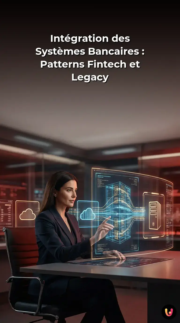 Connexion num&eacute;rique entre serveurs bancaires et technologie cloud pour la fintech