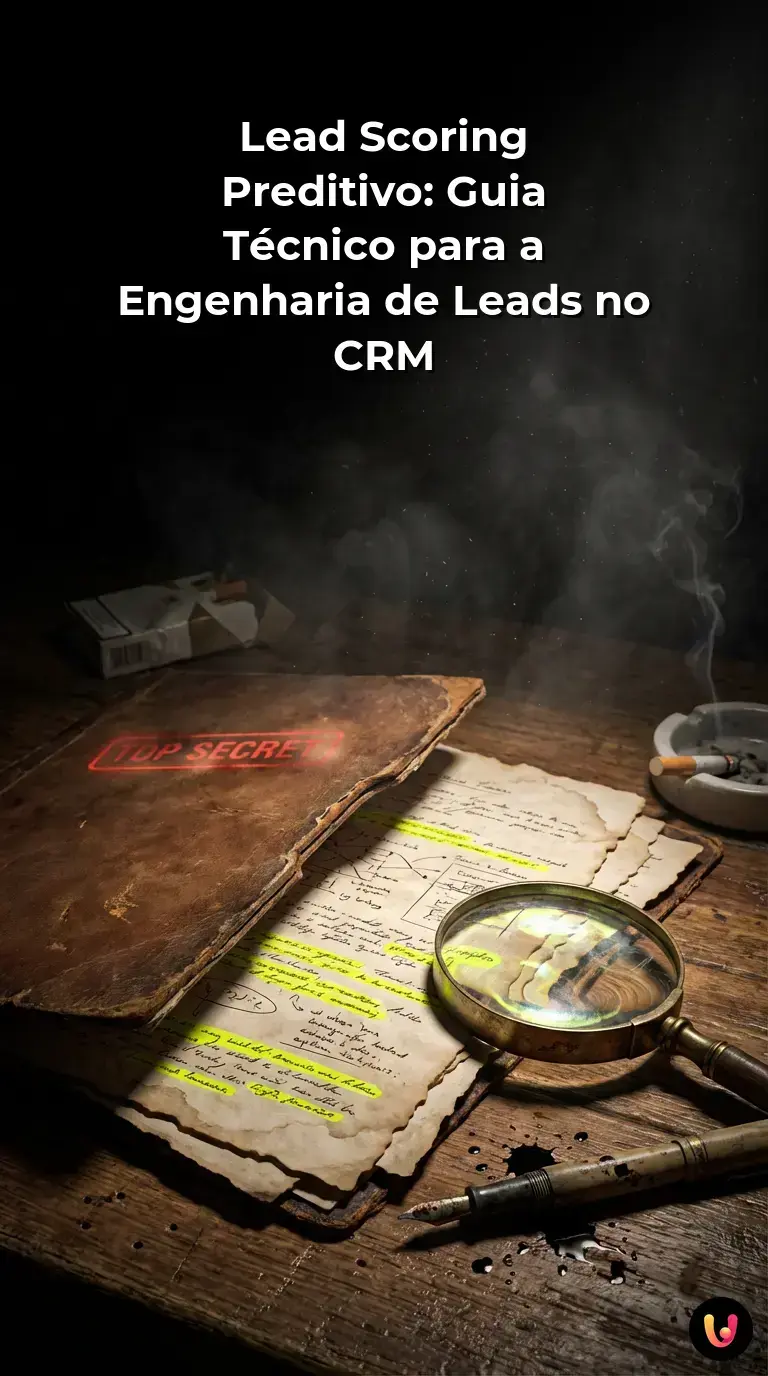 Visualiza&ccedil;&atilde;o de dados de lead scoring preditivo em ambiente de CRM tecnol&oacute;gico.
