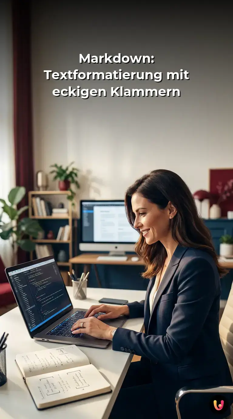 Markdown: Textformatierung mit eckigen Klammern