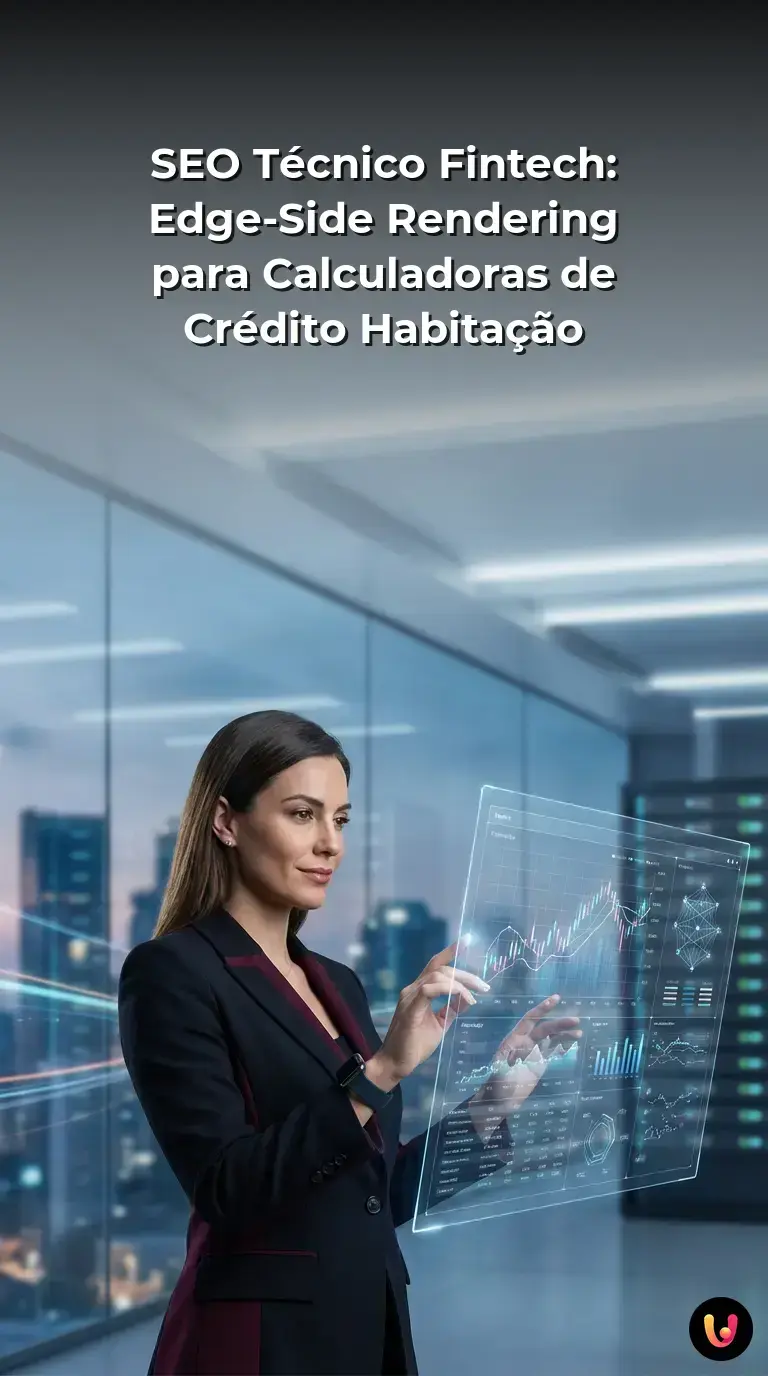 Interface de calculadora de crédito habitação otimizada com código de programação em fundo.