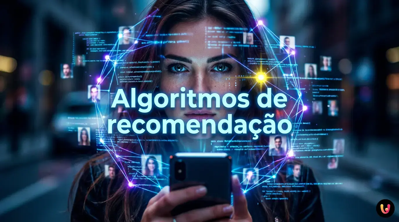 Algoritmos e IA em Aplicativos de Encontros A ilusão da escolha: como a IA controla sua vida amorosa.