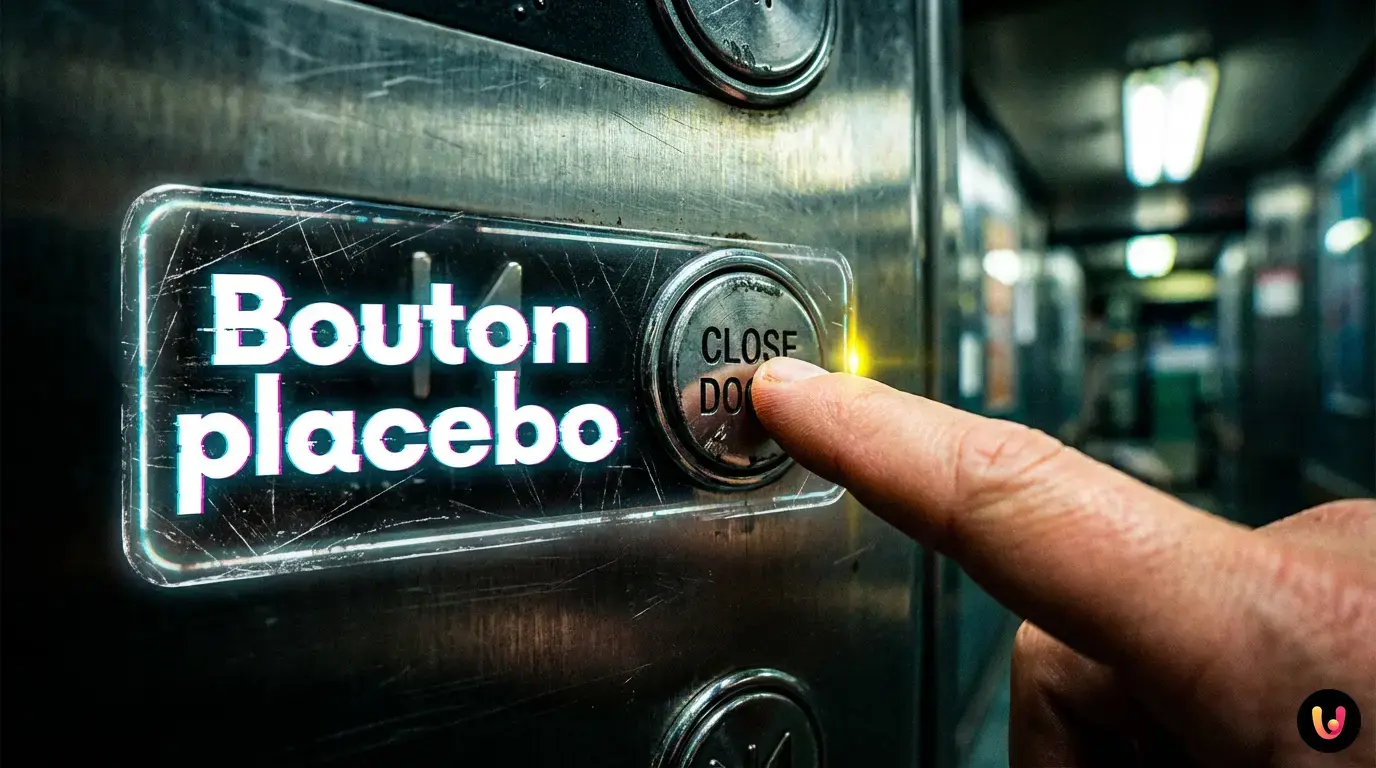 Bouton placebo : l'illusion de contrôle Bouton placebo : le secret technique qui trompe le cerveau