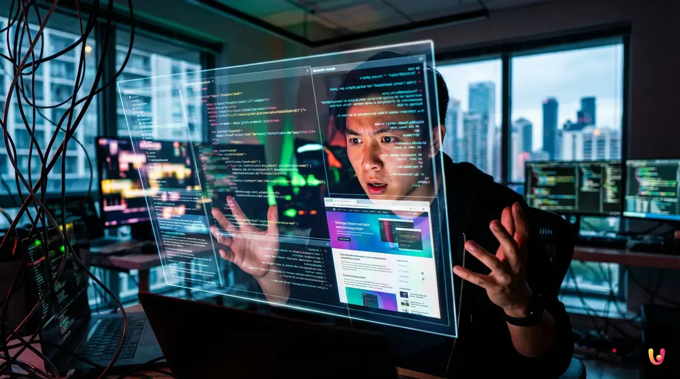 Oberfl&auml;che von Claude Artifacts, die eine interaktive Web-App aus einem Text-Prompt generiert.