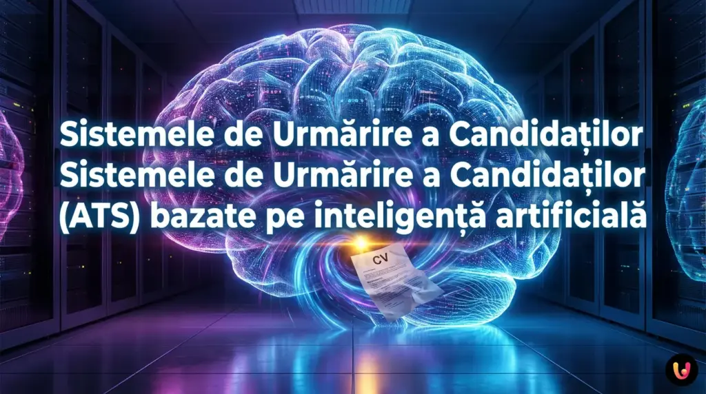 Sistem de inteligență artificială ATS scan&acirc;nd și evalu&acirc;nd automat un CV digital.