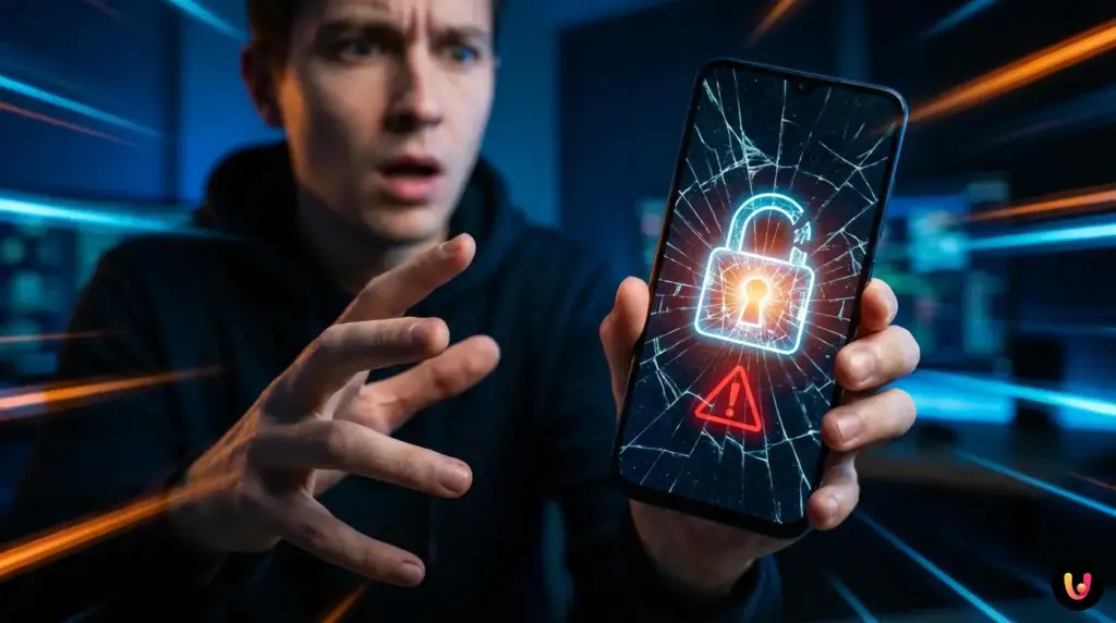 Schermo di uno smartphone con app 2FA per l'accesso sicuro allo SPID.