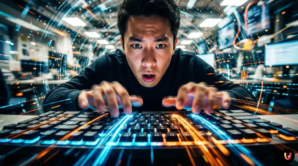 Primer plano de un teclado de ordenador mostrando las teclas Inicio, Fin, Re P&aacute;g y Av P&aacute;g.