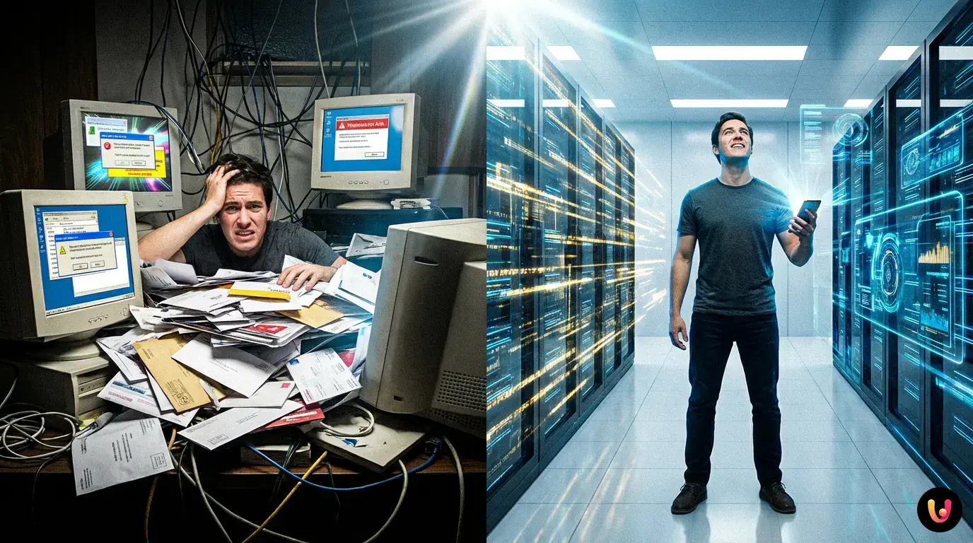 Gr&aacute;fico comparativo entre las funcionalidades de Yahoo Mail Plus y la versi&oacute;n gratuita en 2025.