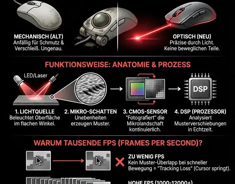 Infografica: 1000 Bilder pro Sekunde: Die verborgene Technik auf dem Tisch
