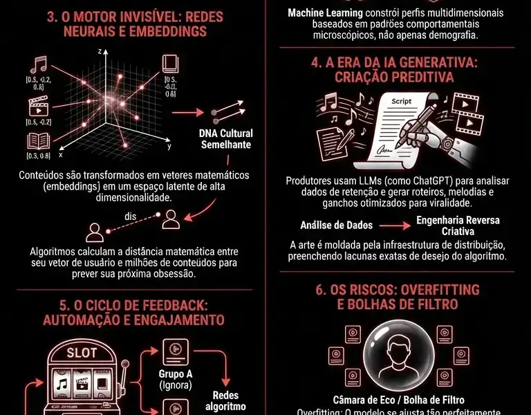 Infografica: A matem&aacute;tica do desejo: como a IA calcula seu gosto pessoal