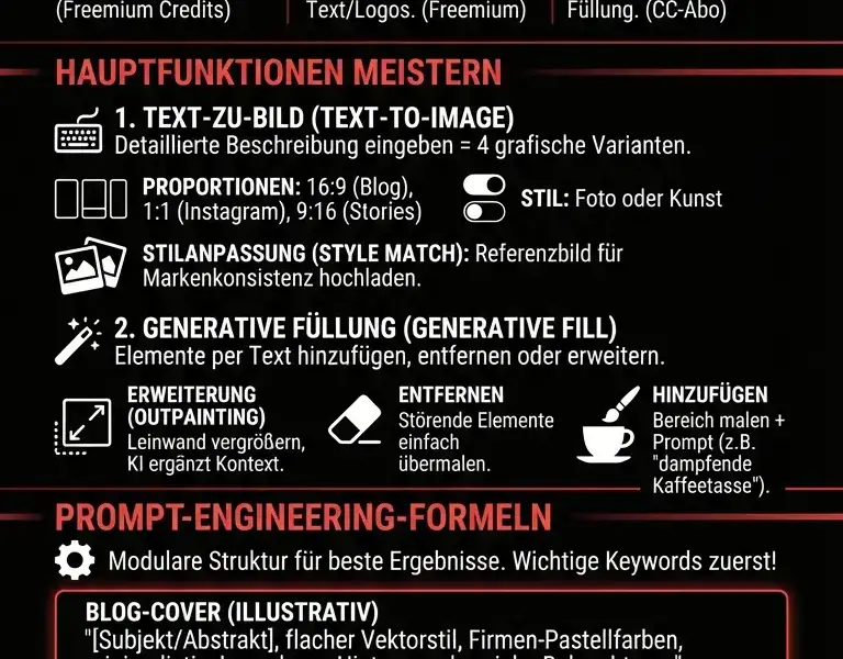 Infografica: Adobe Firefly Tutorial: Grafik-Assets f&uuml;r Nicht-Designer
