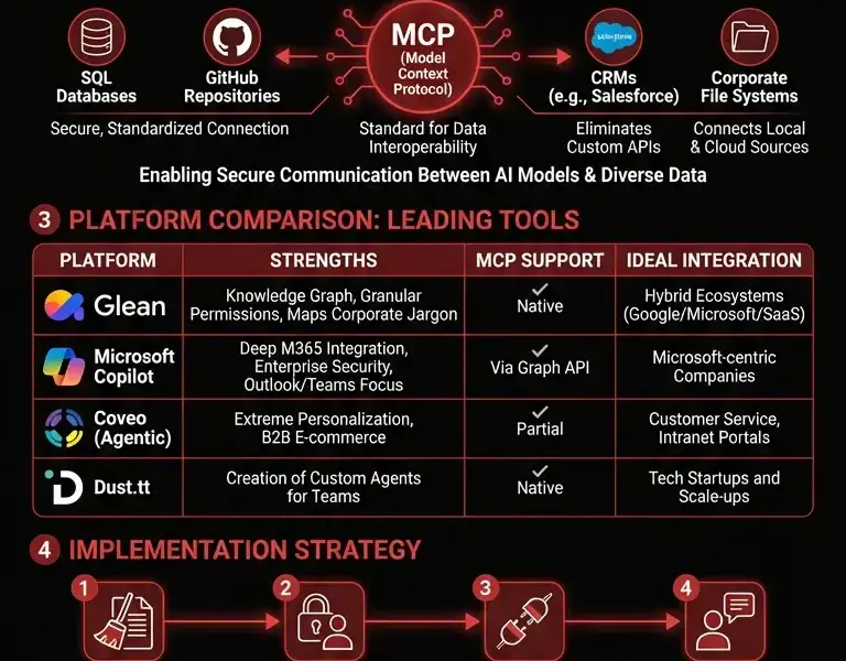 Infografica: AI Agents: The Best Enterprise Search Software