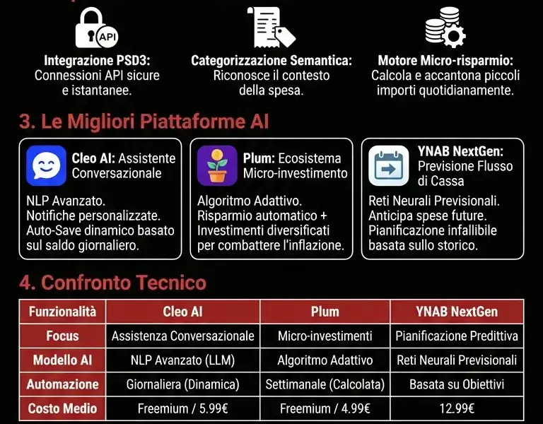Infografica: AI Analytics: Migliori App Gestione Budget nel 2026