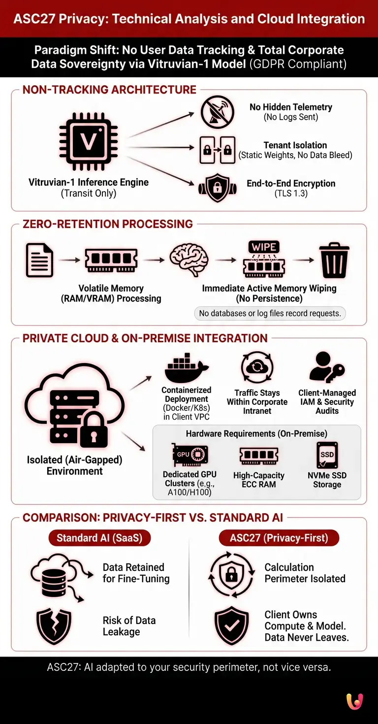 ASC27 Privacy: Technical Analysis and Cloud Integration - Summary Infographic