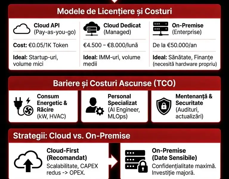 Infografica: Cerințe Vitruvian-1 pentru IMM-uri: Costuri și Hardware