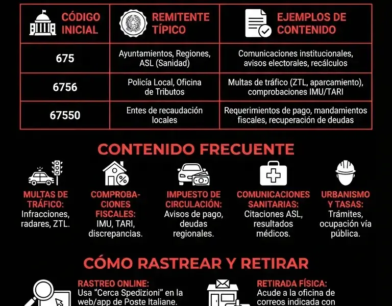Infografica: C&oacute;digo Certificado 675: Gu&iacute;a de Remitentes