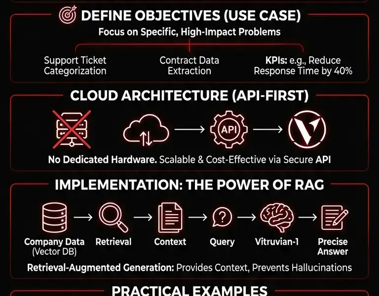 Infografica: Complete Guide to Vitruvian-1 PoC for SMEs