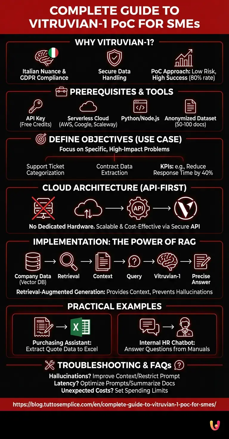 Complete Guide to Vitruvian-1 PoC for SMEs - Summary Infographic