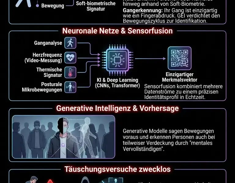 Infografica: Das System, das in 1 Sekunde wei&szlig;, wer Sie sind, ohne Ihr Gesicht zu sehen